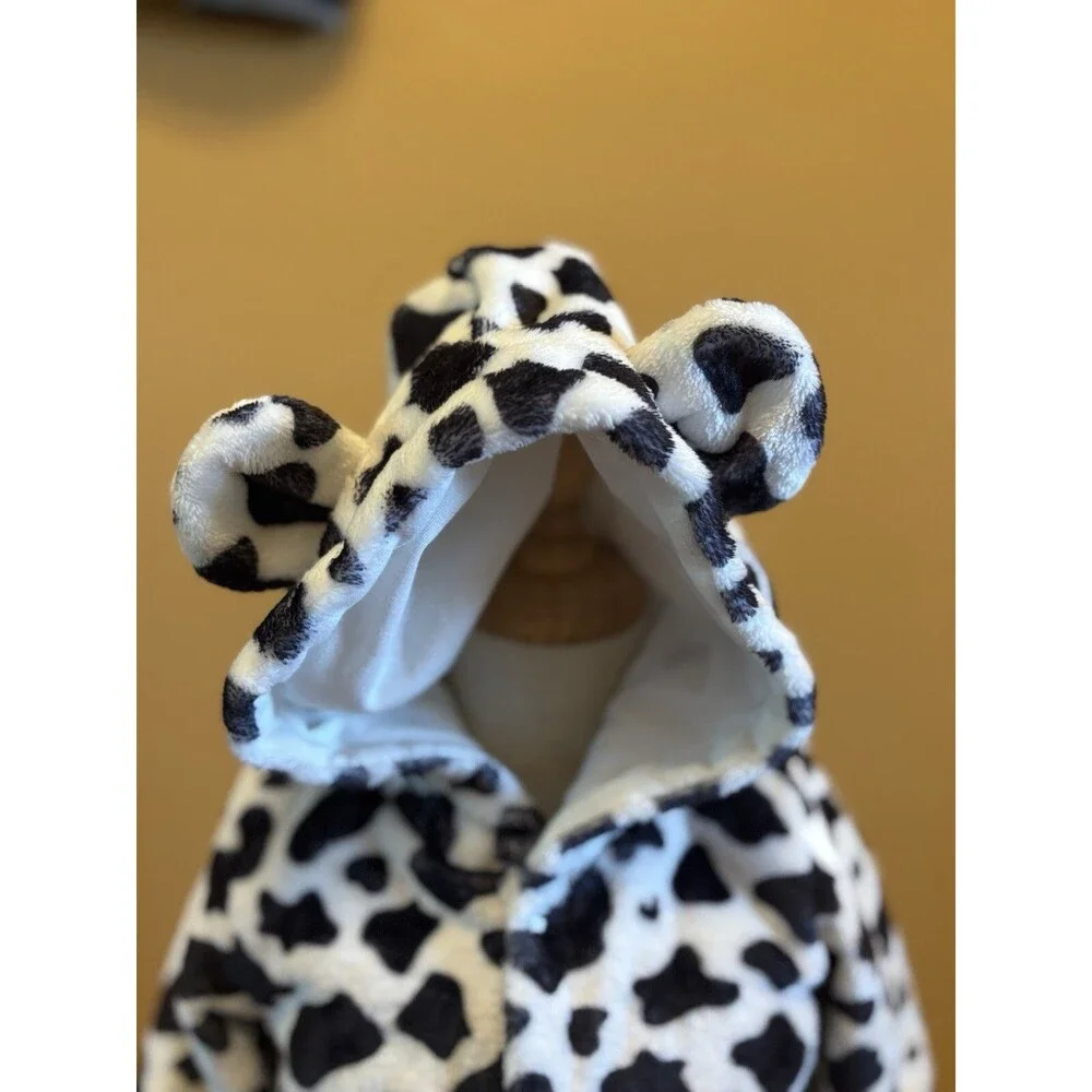 Toddler Clothes, Baby Clothes, Bodysuit, Animal Print, Baby Pajamas, Cow print